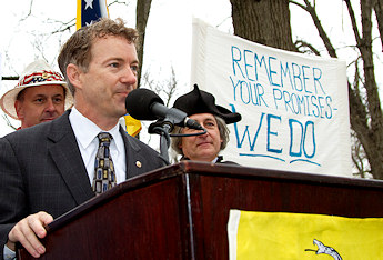 Righty Rand Paul becomes Lefty Darling