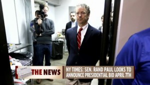 Rand Paul Plans Official Announcement For April