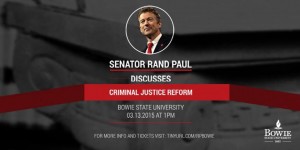 Criminal Justice Reform Discussion At Bowie State University - Mar 13th (MD)