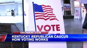 Kentucky Presidential Caucus May Have Some Voters Confused